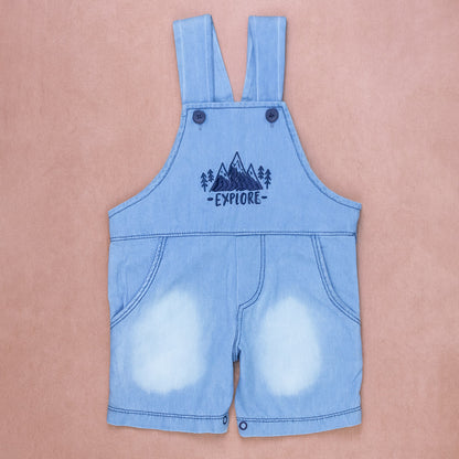 Jardineira Jeans Bebê - Conforto E Estilo Para Dias Quentes