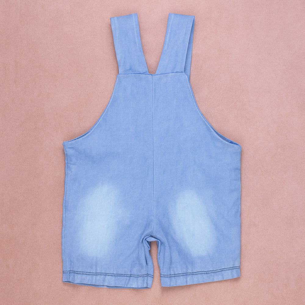 Jardineira Jeans Bebê - Conforto E Estilo Para Dias Quentes