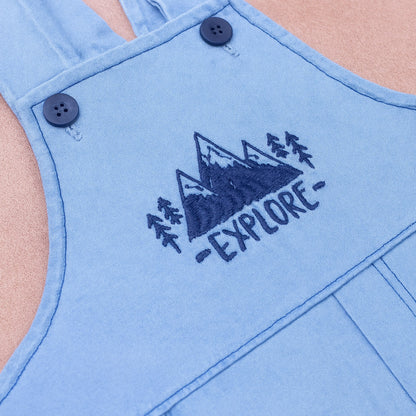 Jardineira Jeans Bebê - Conforto E Estilo Para Dias Quentes