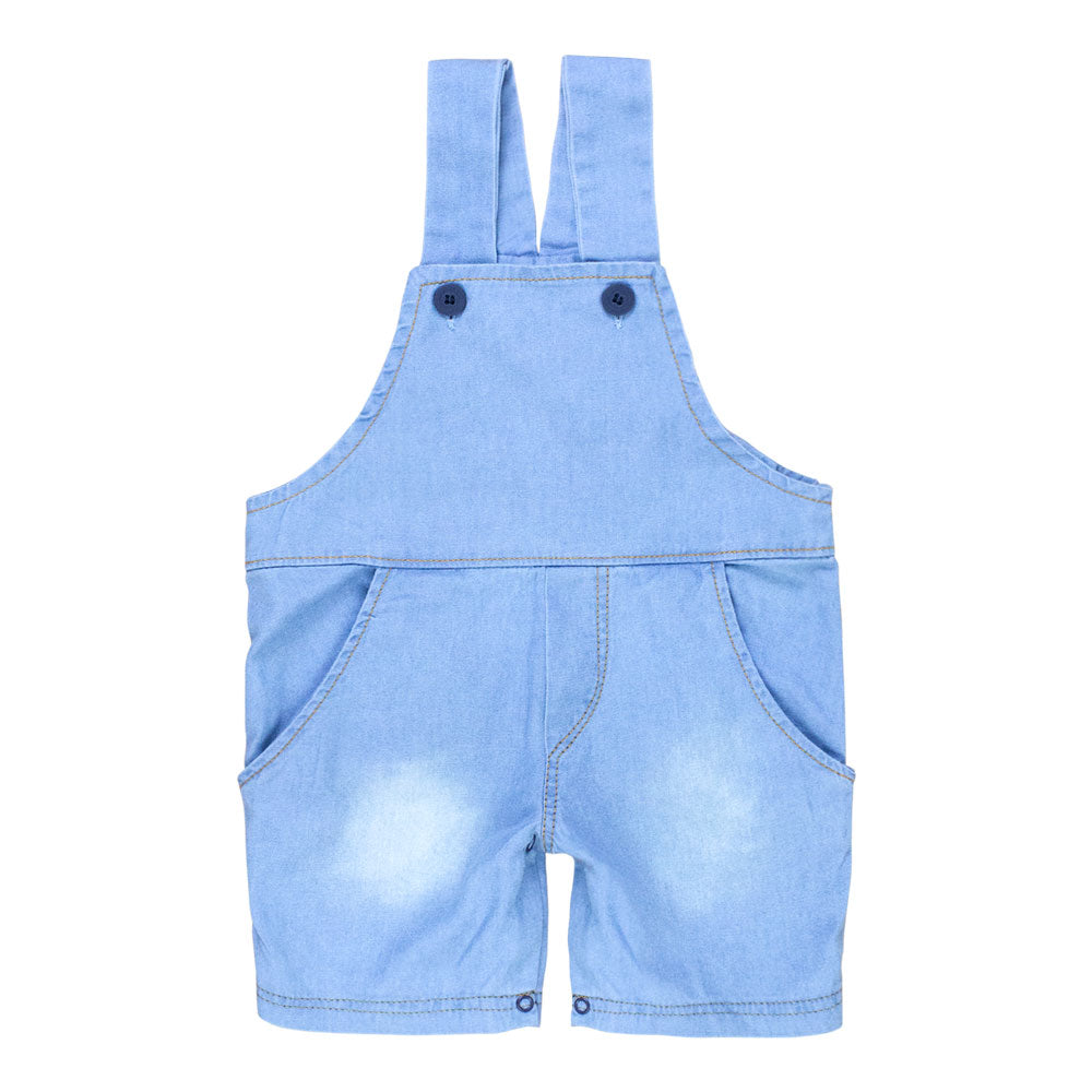 Jardineira Jeans Bebê Menino - Conforto E Estilo Verão