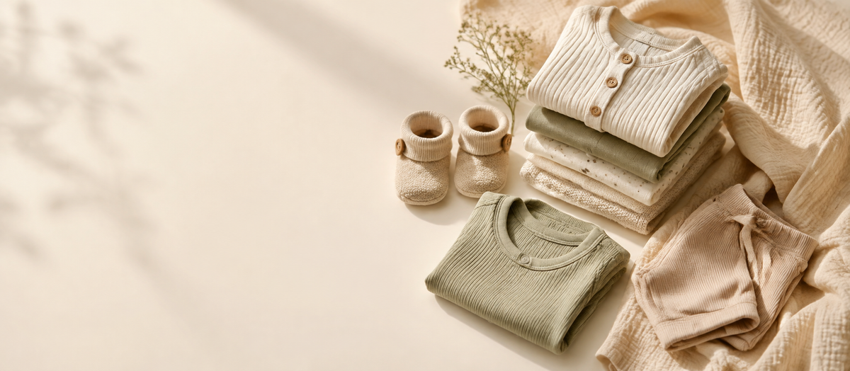 Roupas e acessórios essenciais para o enxoval do bebê